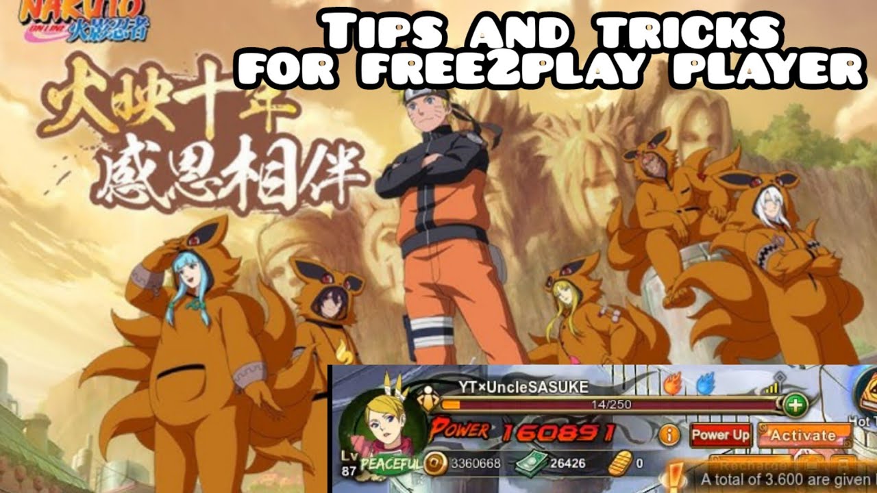 Naruto Online | Road to 110k Coupon | Daily Grind and Tricks for F2p 