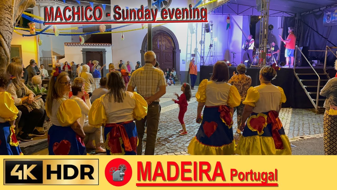 MADEIRA - MACHICO sunday evening in 💢4K #virtualmadeira