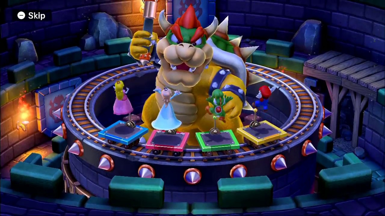 Mario Party 10 - Mushroom Park (Bowser & Team Mario - 2 Player) Peach, Rosalina, Yoshi, Mario #71