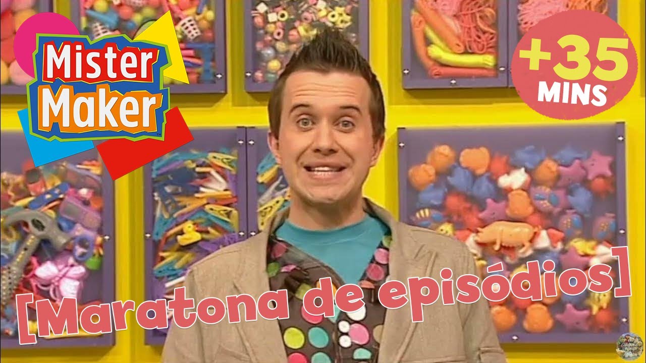 🖼🎨 MISTER MAKER em PORTUGUÊS T3 EP9-10 🦋🎤 [Maratón de episódios] 🎨🌟