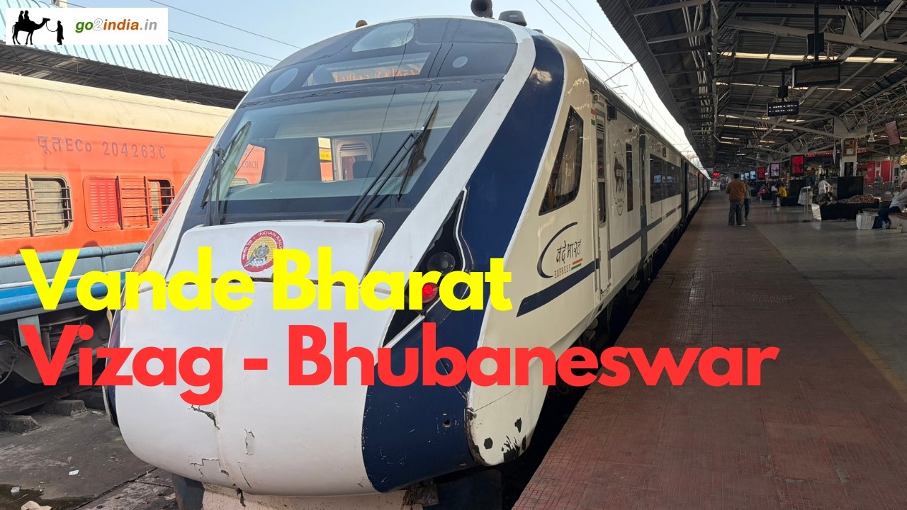 Visakhapatnam to Bhubaneswar Vande Bharat Express | 20842 Journey, Food & Speed Test