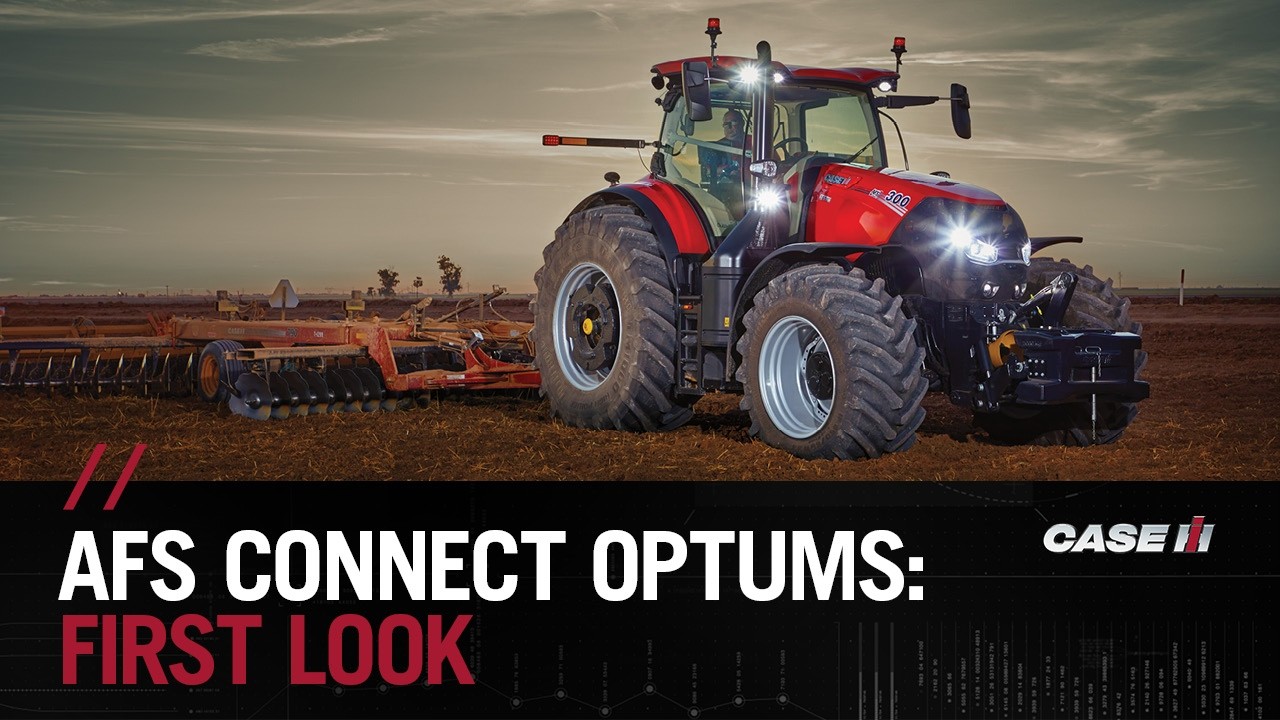 First Look at the AFS Connect&trade; Optum&reg; Tractors
