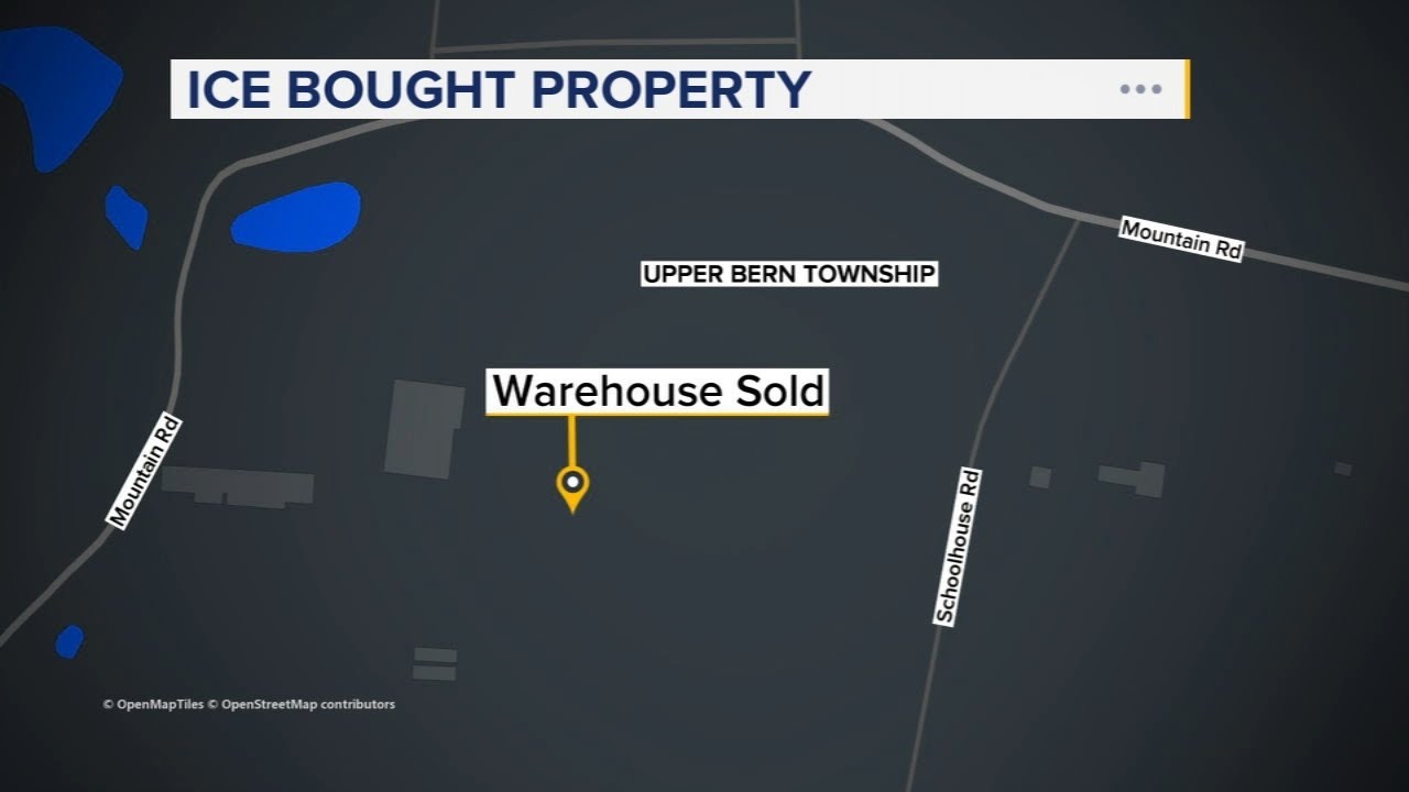 ICE purchases $87M warehouse in Berks County, Pennsylvania