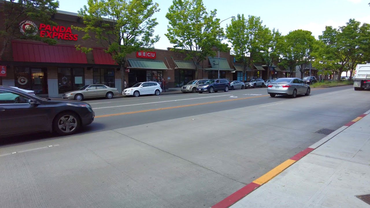 Walking Seattle - Northgate Link Station to Lake City, 4K, 2024