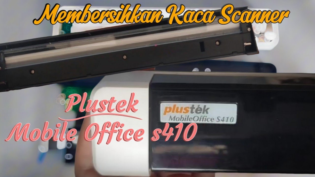 Service Clean The Glass On Scanner Plustek Mobile Office S410