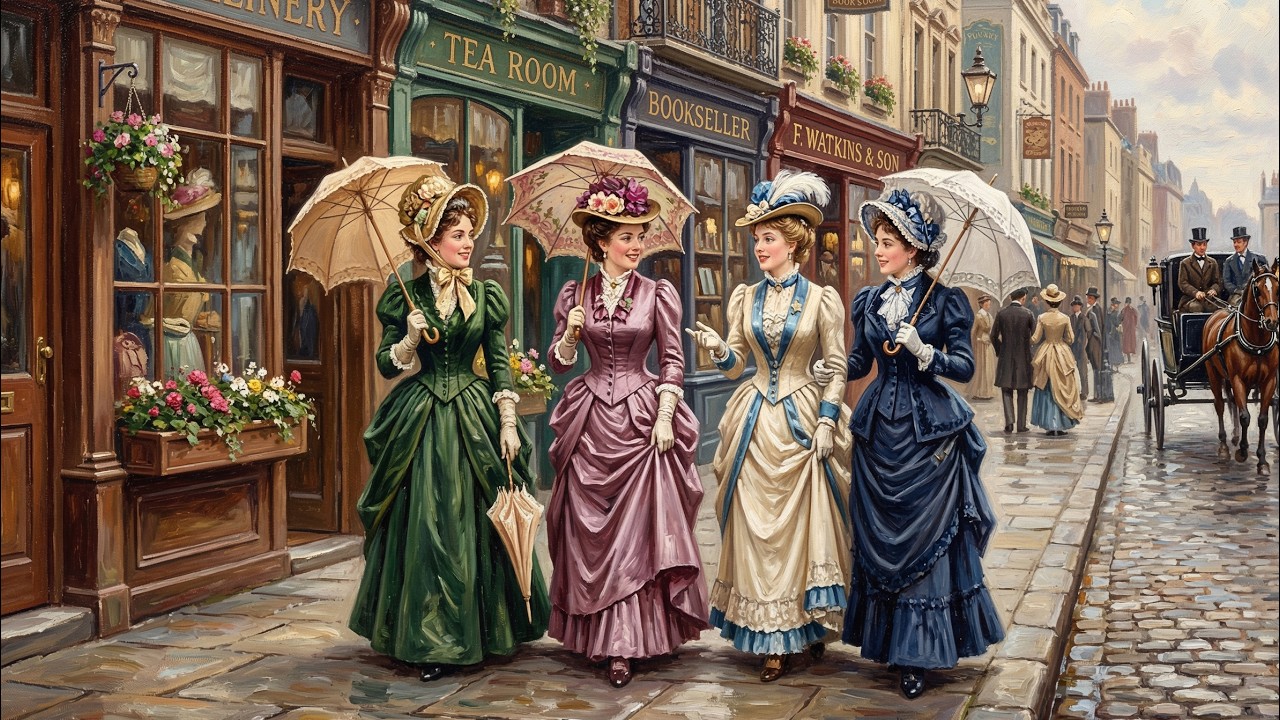 Victorian Era: A Beautiful Day in 19th Century London | 4K Relaxing Classical Music