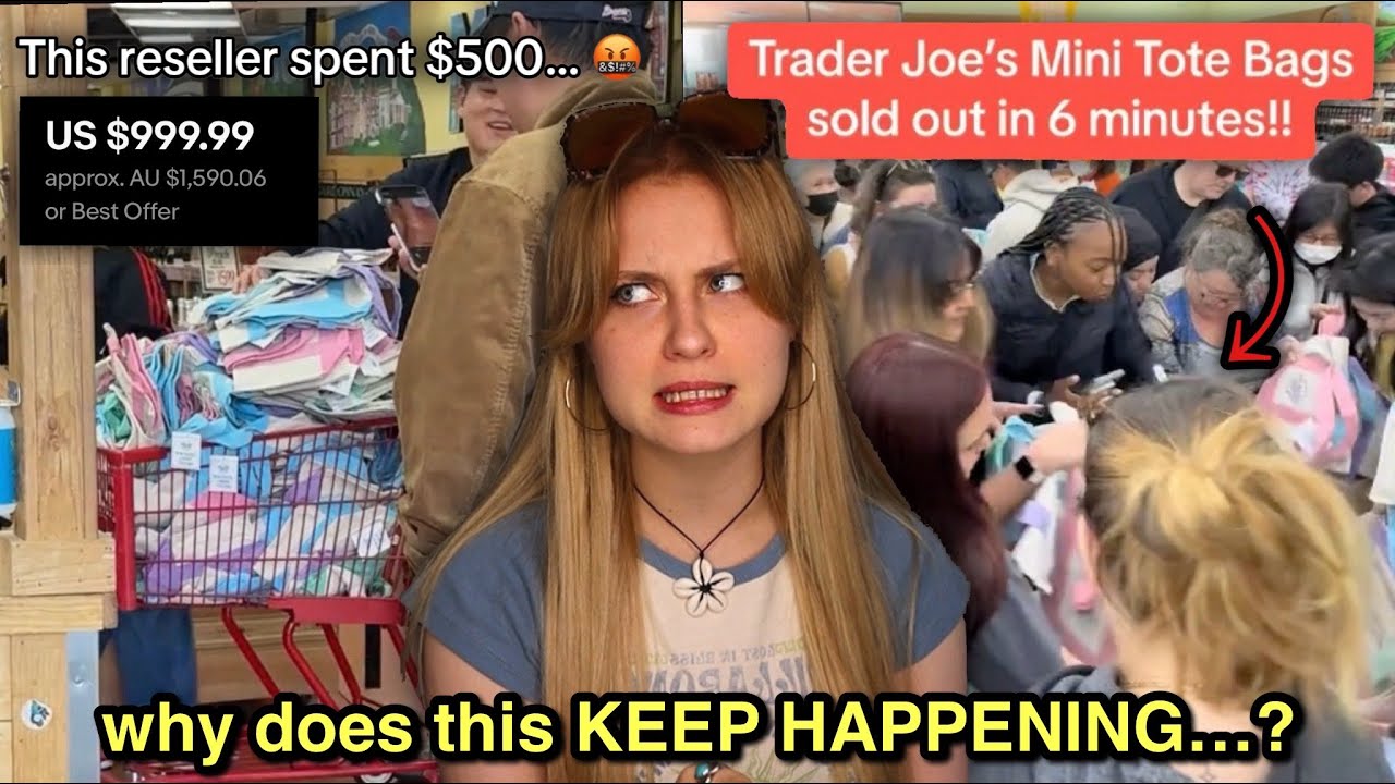 TikTok СНОВА СХОДИЛ С УМА ОТ МАЛЕНЬКИХ СУМОК-ТОУТОВ Trader Joe...