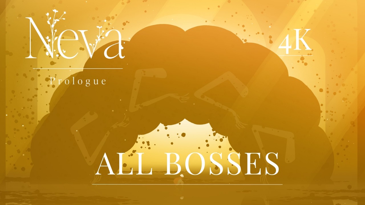 Neva All Boss Fights & Endings + (DLC Neva: Prologue) [4K]