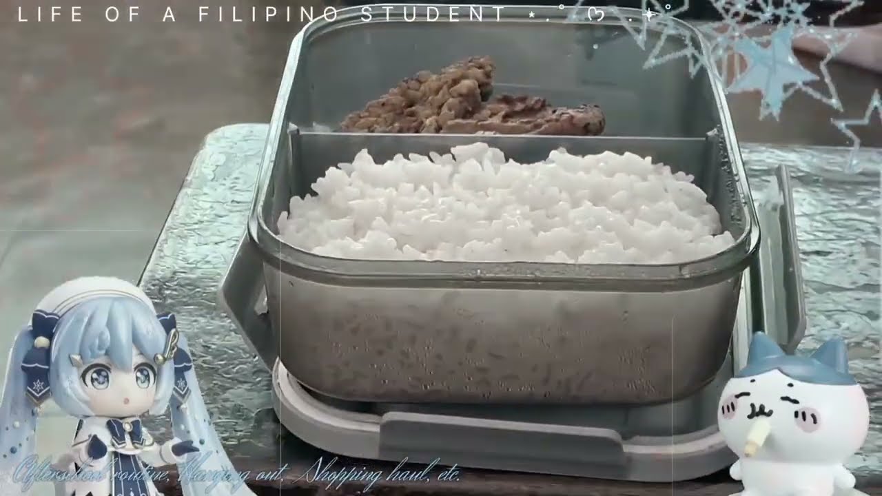 Life of a Filipino student | Lazy procastinator finally does her work 