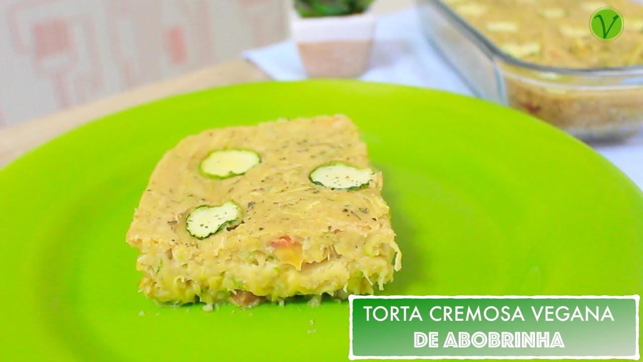 TORTA CREMOSA DE ABOBRINHA VEGANA (SEM LEITE DE VACA/SEM OVO) #571 | Receitas da Mussinha
