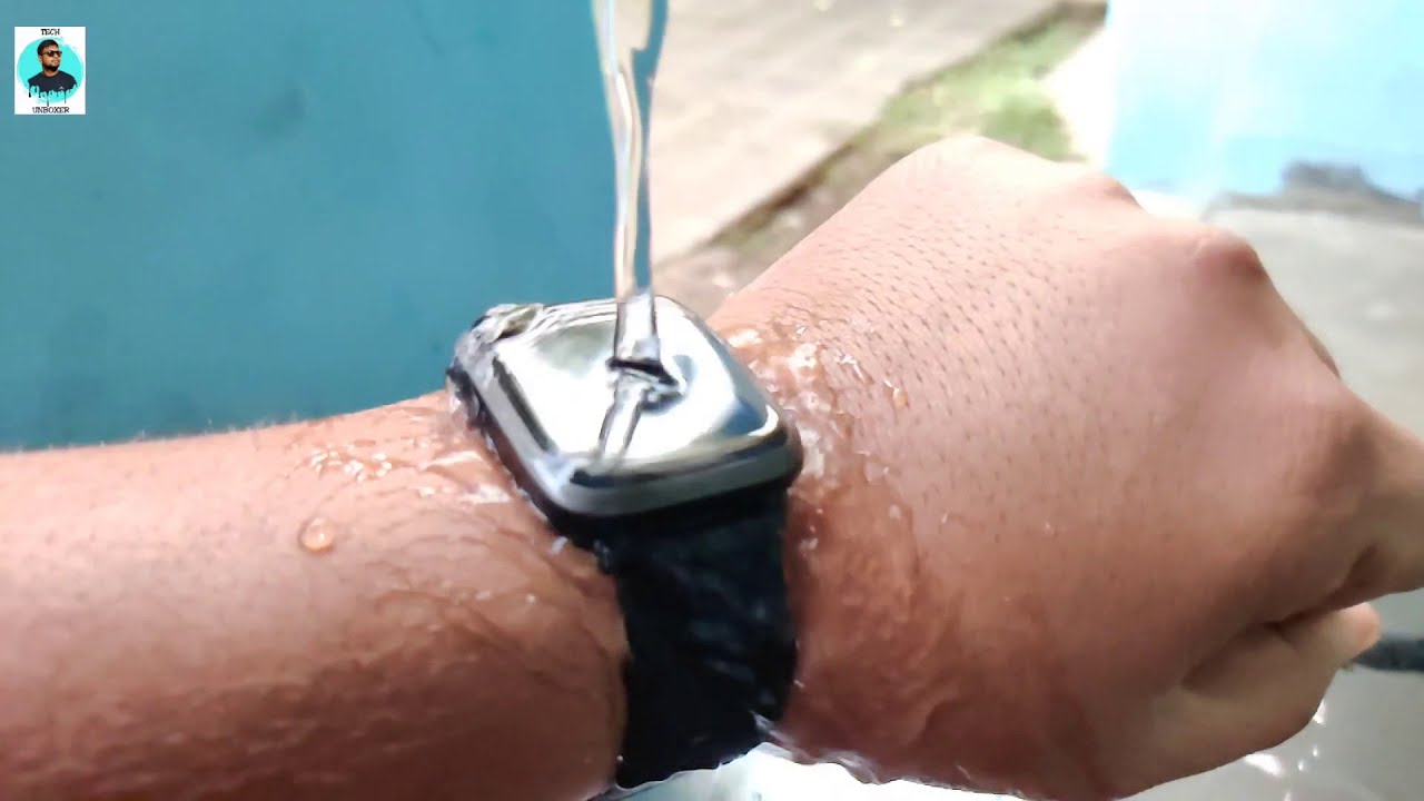 smartwatch #boAt || Water test || boat storm 5atm waterproof??? | smartwatch water test slowmo!