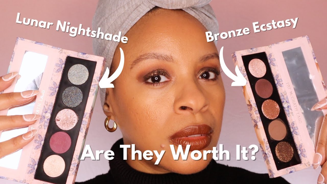 Pat McGrath Bronze Ecstasy & Lunar Nightshade - Demo, First Impressions & a Quick Comparison!