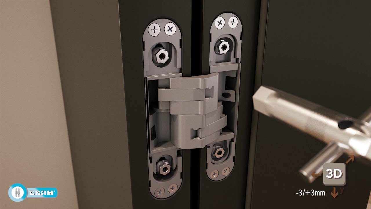 Ceam - 1131s Concealed hinge installation and adjustment