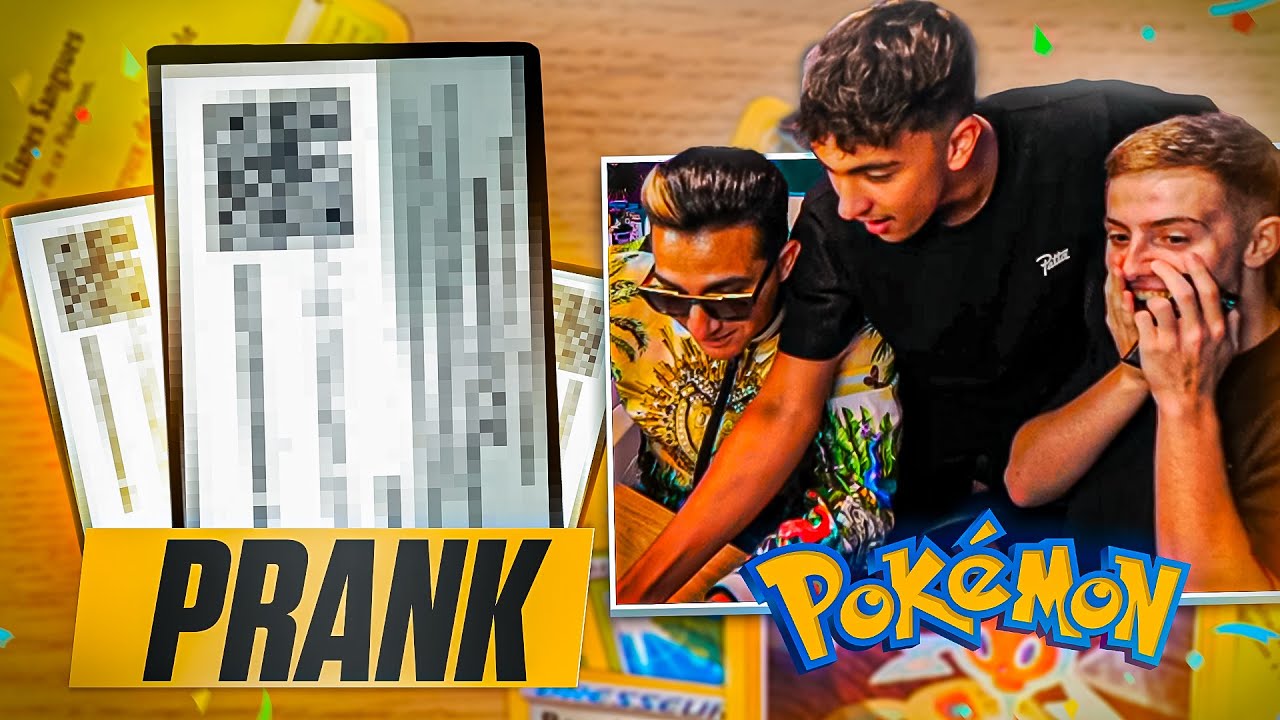 ON PRANK L'ALGÉRINO PENDANT CET OUVERTURE DE BOOSTER POKÉMON SURPRISE ! 🤣 (il y'a trop cru)