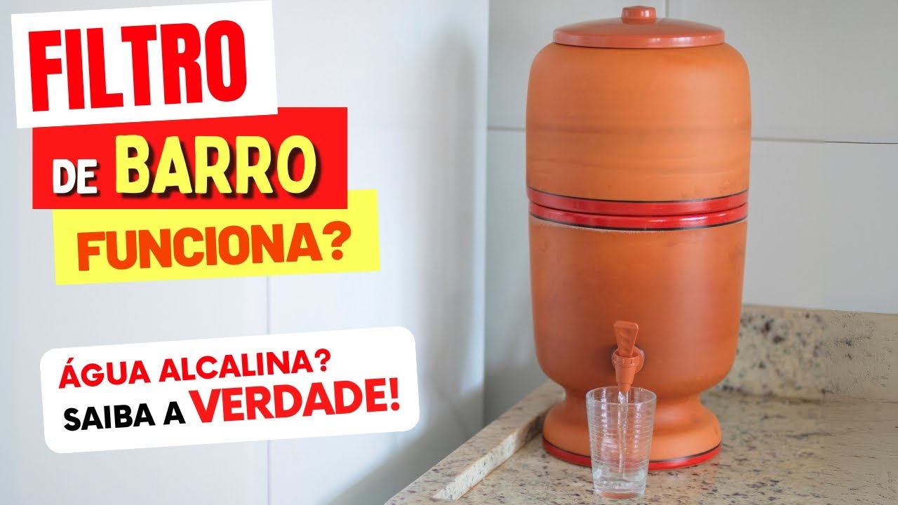 FILTRO DE BARRO FUNCIONA? &Aacute;gua Alcalina? A VERDADE que N&Atilde;O TE CONTAM!