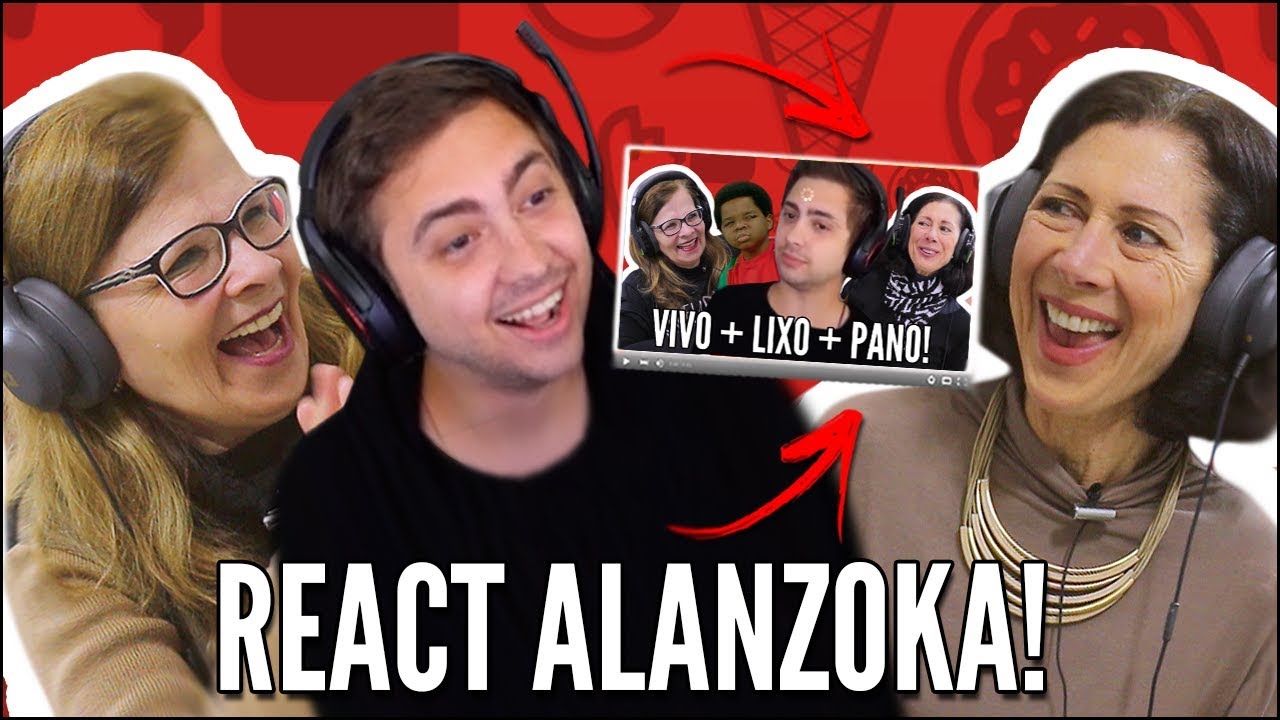 IDOSOS REAGEM A ALANZOKA REAGINDO A IDOSOS REAGEM A VIVO LIXO PANO E TIJOLINHO
