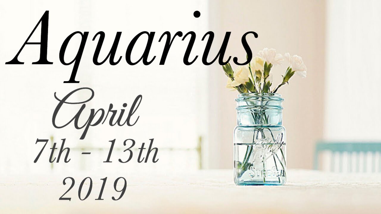 AQUARIUS APRIL 7th - 13th | READY FOR NEW LOVE! - Aquarius Tarot Love Reading