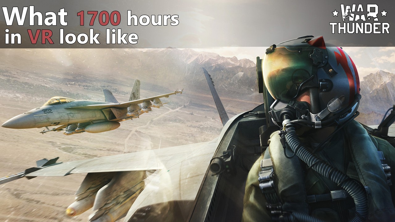 What 1700 Hours of War Thunder VR Looks Like