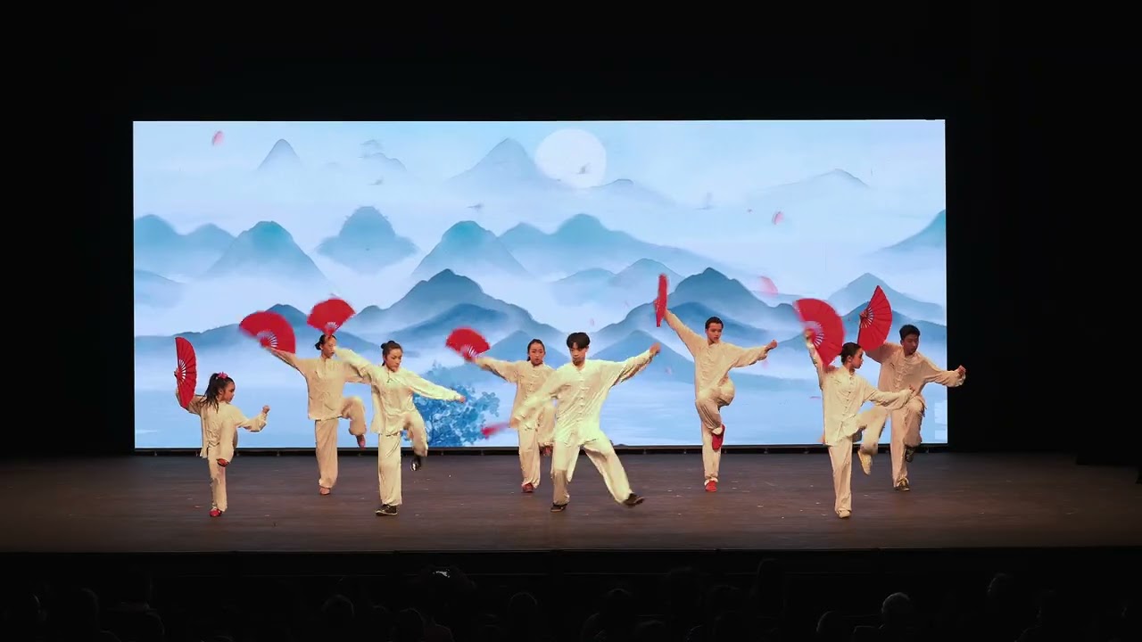 2026《华府春晚》 13  太极功夫扇 · 川剧变脸《扇 · 变》 HD