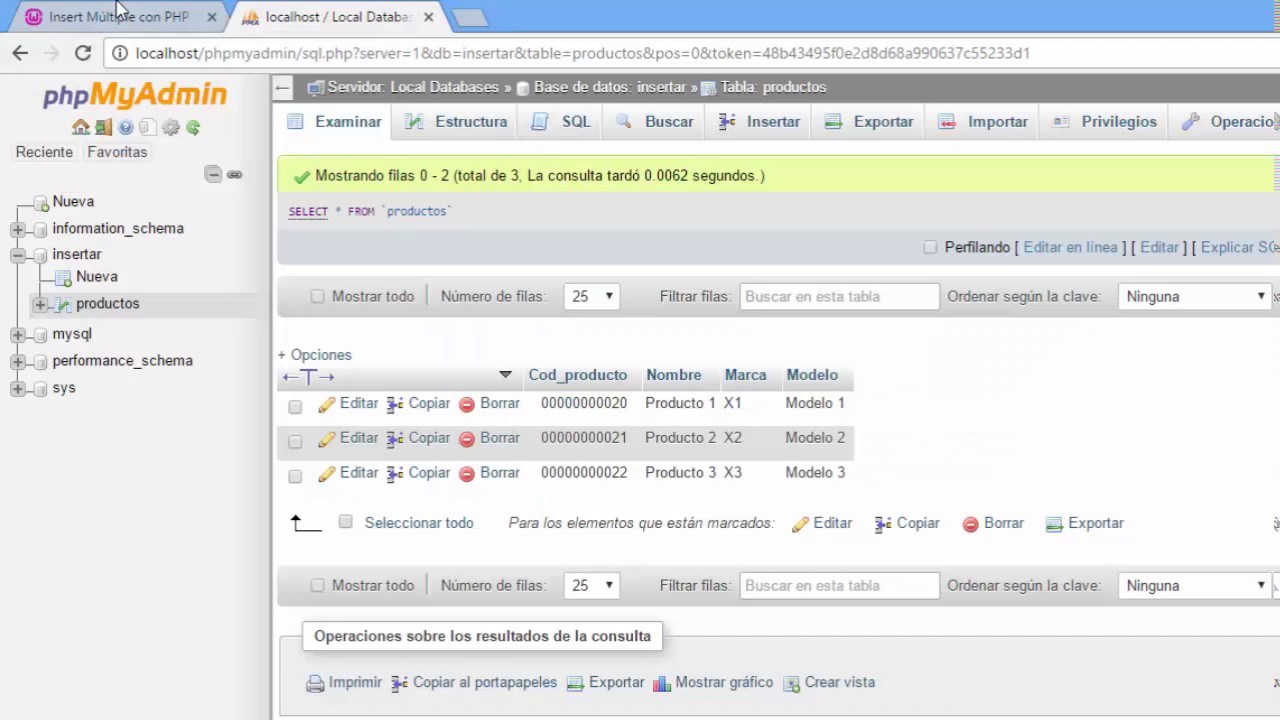 Guardar Múltiples Datos a la Vez desde HTML con PHP y MySQL usando AJAX con Jquery