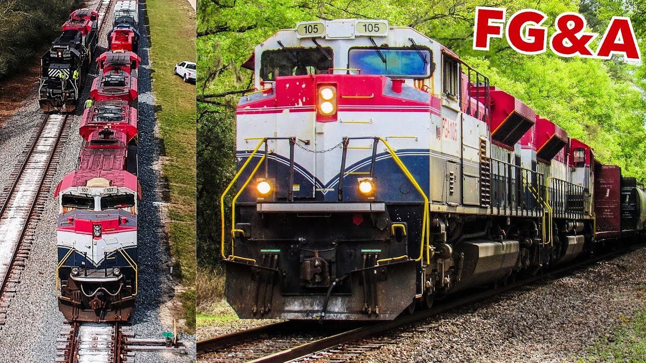 Chasing SD70M-2s on the Florida Gulf and Atlantic Railroad!