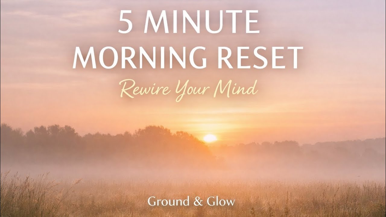 5 Minute Morning Affirmations | Reiki Infused Meditation 🌿✨️