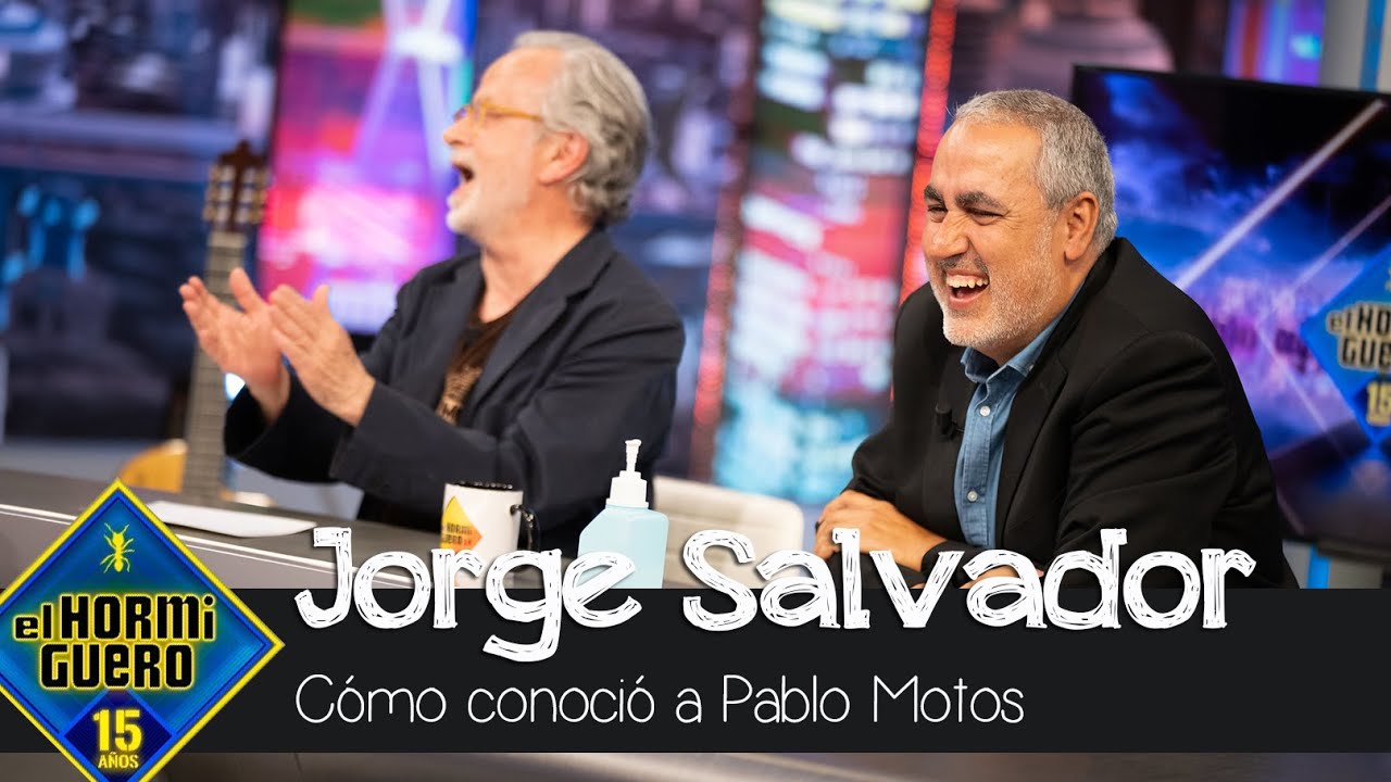 Jorge Salvador revela cómo conoció a Pablo Motos: 