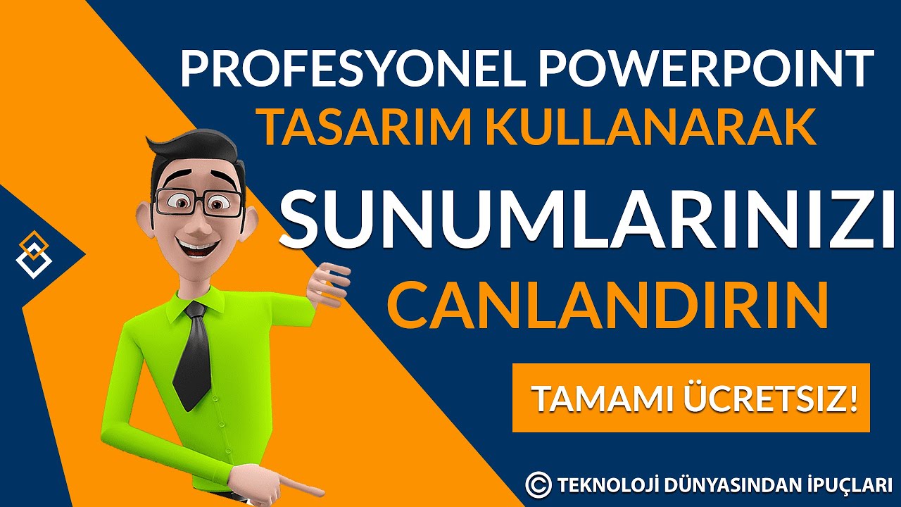 Ücretsiz Profesyonel Powerpoint Tasarımlar ile Ödev Yapma ve Sunum Hazırlama. Ücretsiz Tema İndirme.