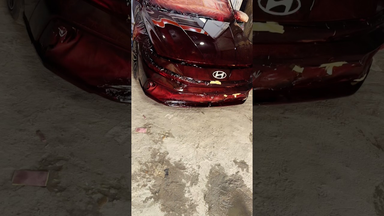 Color candy red crystal effect Renewing cars with distinctive colors and irresistible shine #candy