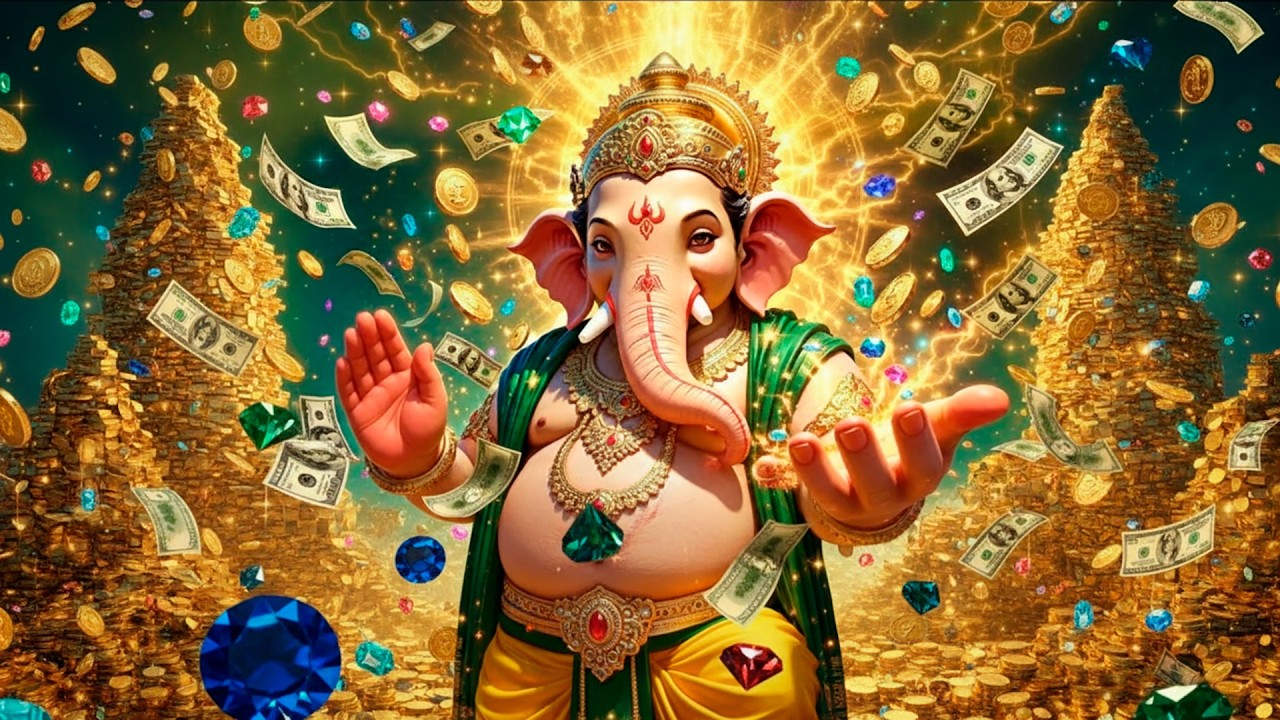 Clave Secreta de la Suerte: Ganesha Puerta desbloquea 🔓🍀 Om Shri Ganeshaya Namaha (Imán Diario) 🕉️