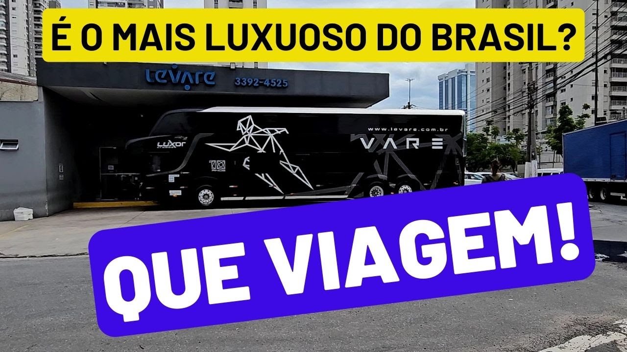 Como &eacute; viajar de &ocirc;nibus Luxuoso, de S&atilde;o Paulo at&eacute; Uberl&acirc;ndia MG Empresa Levare. #viagem #onibus
