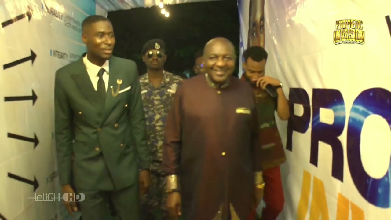 ARRIVAL OF REV. DR. STEVE MENSAH AT PROPHETIC INVASION 2025🔥🔥