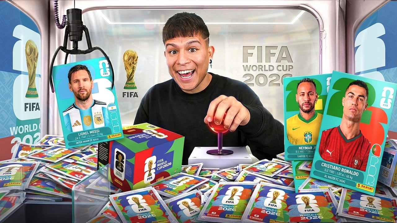 Vaci&eacute; la Maquina de Sobres del Mundial y Complet&eacute; el &Aacute;lbum!