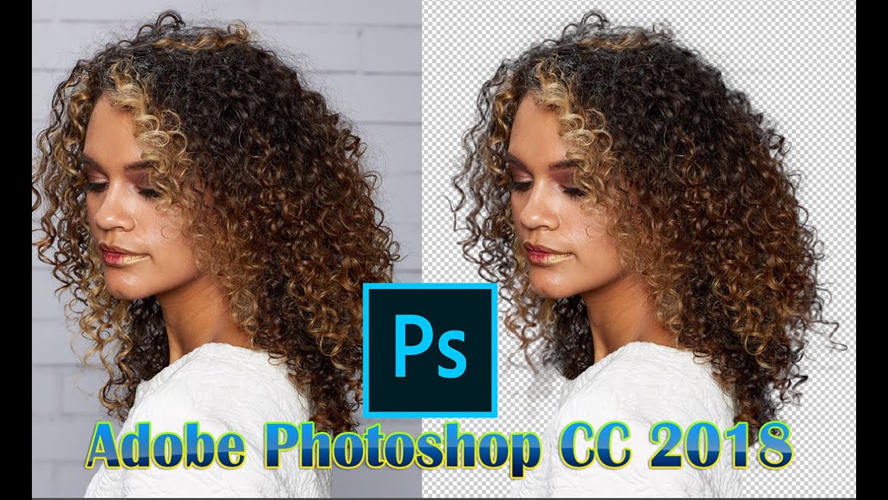របៀបកាត់សក់តាម Photoshop CC 2018 - Hair Cut in Adobe Photoshop CC 2018 - easy to hair cut - Tutorial