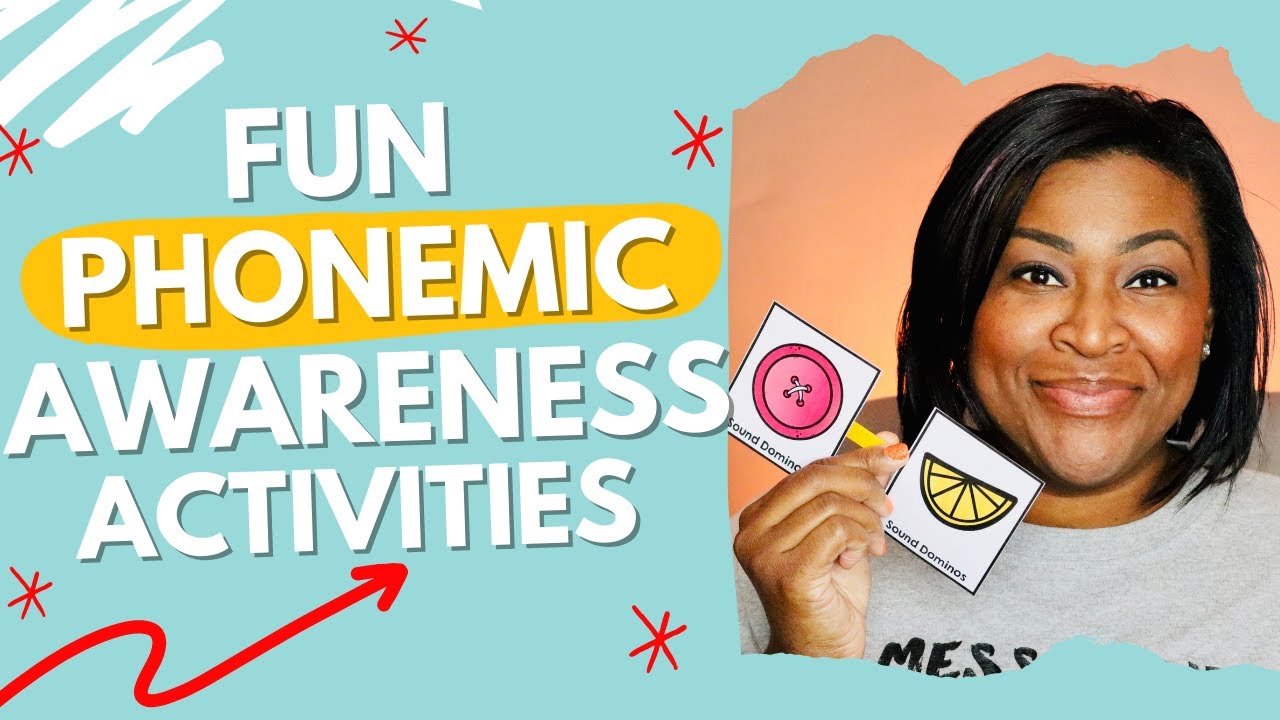 Phonemic Awareness Activities | Phoneme blending, isolation for kindergarten and first grade