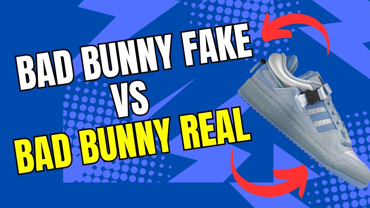 Bad Bunny blue tint fake Vs og