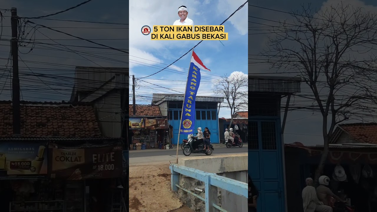 FESTIVAL MANCING IKAN 5 TON GRATIS DI KALI GABUS #dedimulyadi #viralvideo #shortvideo