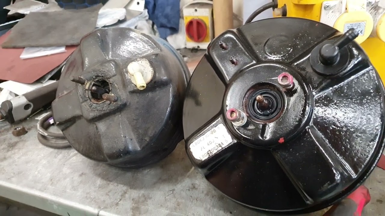Triumph TR7 Master cylinder and Servo Upgrade.