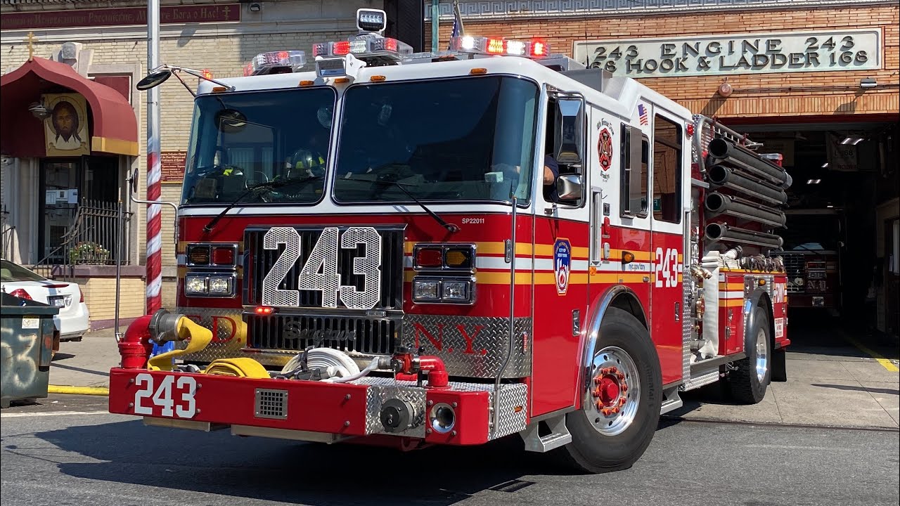 🌟 BRAND NEW 🌟 FDNY Engine 243 Responding EMS Run