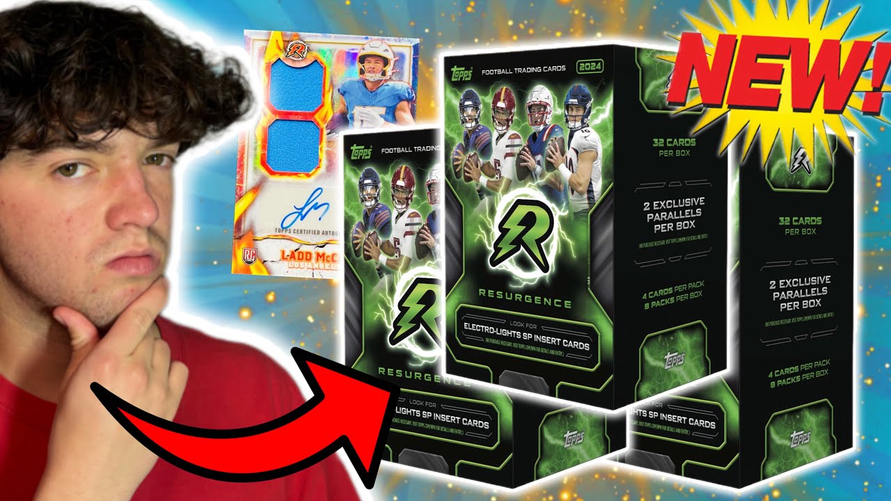 ARE THESE BROKEN?!… (2024 Resurgence Football Blaster Boxes)