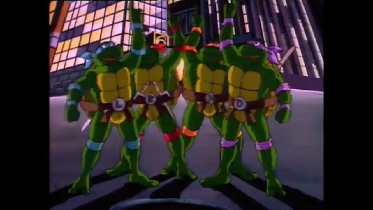 Teenage Mutant Ninja Turtles (1987) Intro and Outro (HD) (Season 4-7)