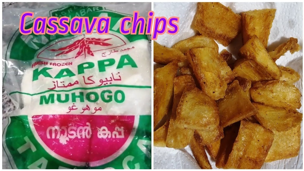 how to make cassava chips/muhogo chips/kamotingkahoy chips