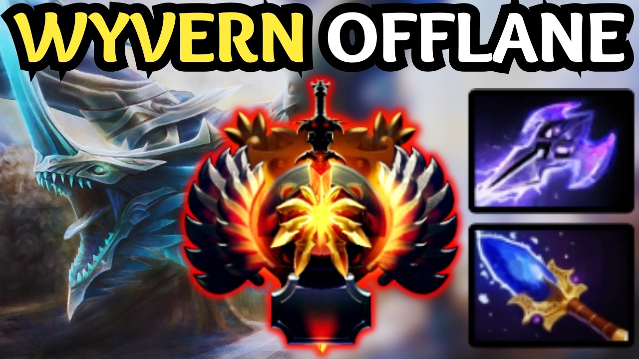 🔥 Winter Wyvern OFFLANE God Mode — Total Team Control! 🔥 Dota 2 Offlane