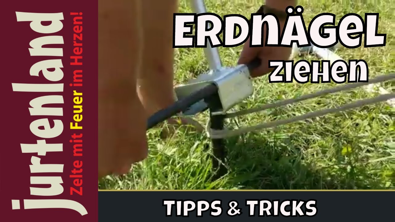 Fette Erdnägel einfach ziehen - Jurtenland