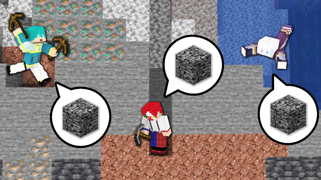 岩盤まで1番先に行った人が勝ち！？岩盤浴RTA【マイクラ・マインクラフト】