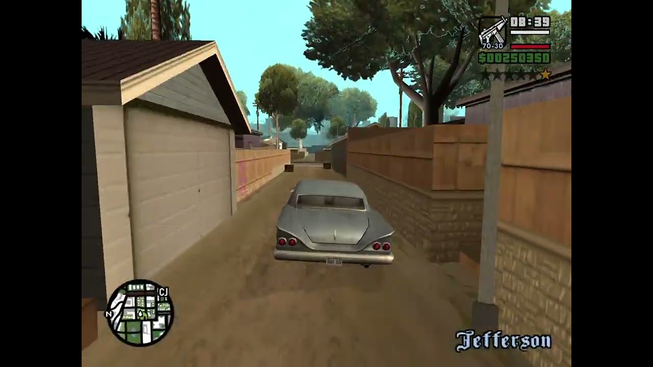 GTA  San Andreas  car driving