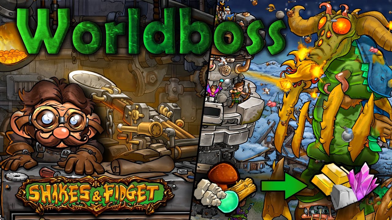 Das neue Worldboss Event testen | Shakes & Fidget Gameplay Deutsch