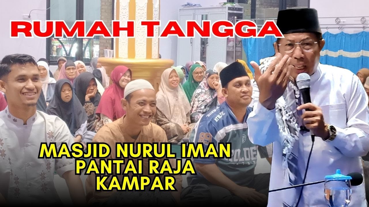 UMA TANGGO || MASJID NURUL IMAN PANTAI RAJA KAMPAR RIAU || CERAMAH USTADZ KARIMAN