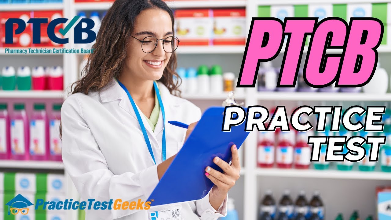 Вопросы и ответы к экзамену PTCB Practice Test 2026 для сертификации фармацевтических техников
