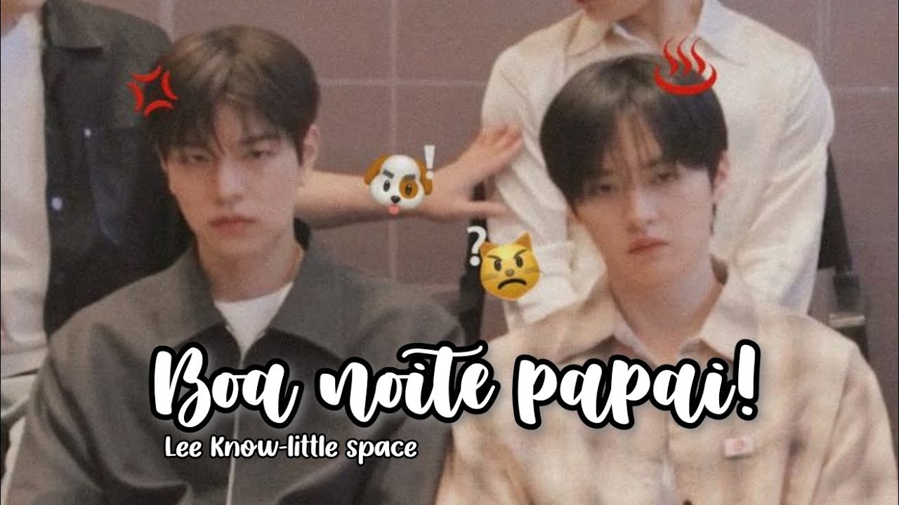 {𝘼𝙨𝙢𝙧/2𝙢𝙄𝙣} Boa noite papai! (Lee Know little) [Pedido da @strayminsung22]